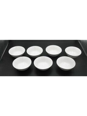 Picnic by Oneida 4 Inch Sauce Dip Dipping Bowls Set of 7 Pattern Code: ONEPIC